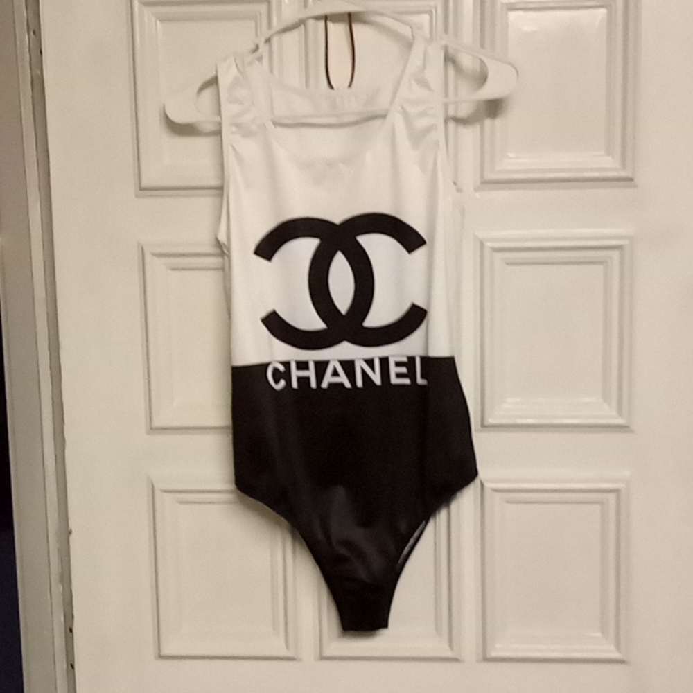 Small Chanel Bathing Suit and Coverup